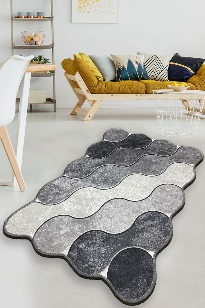 Tapis de bain Circle - Grey
