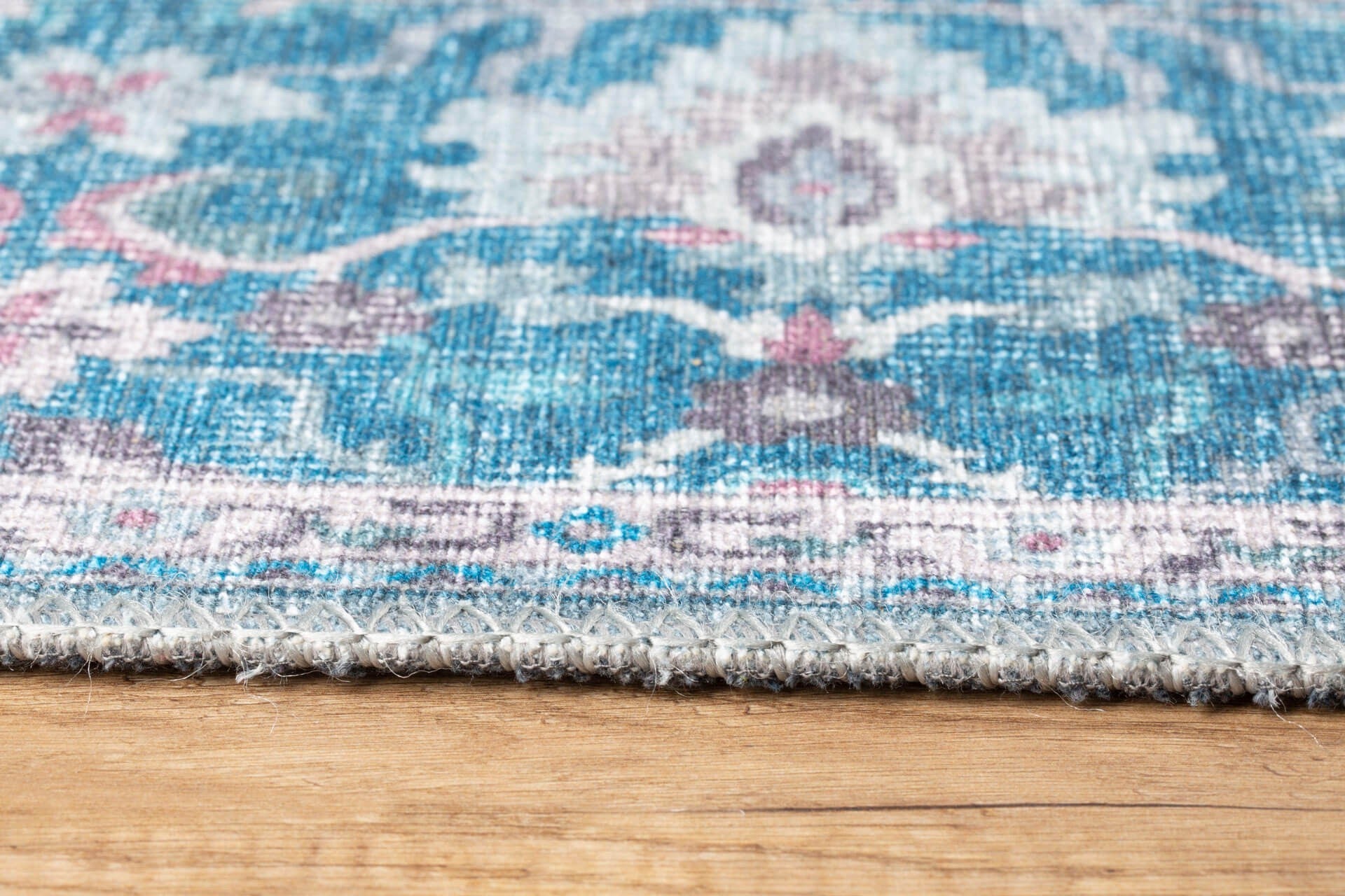 Tapis de salle (75 x 230) Dorian Chenille - Blue AL 333