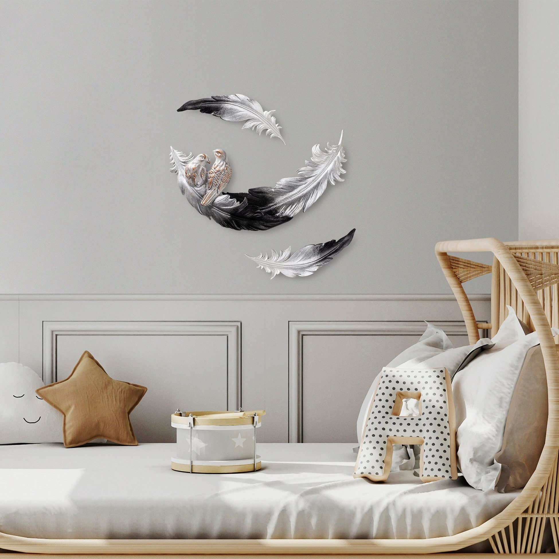 Accessoire mural décoratif Love Birds - 1