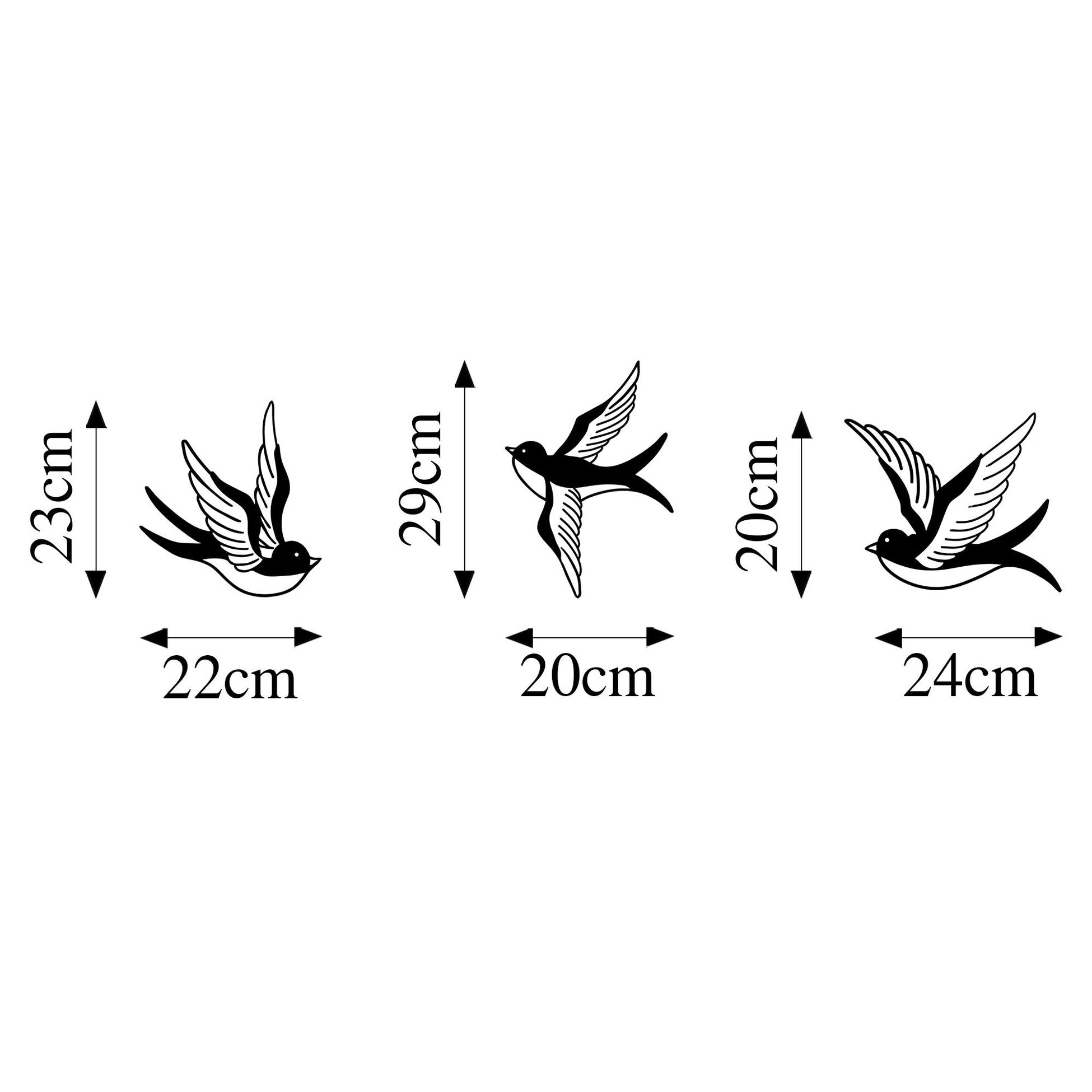 Accessoire mural en métal décoratif Mountain - 286