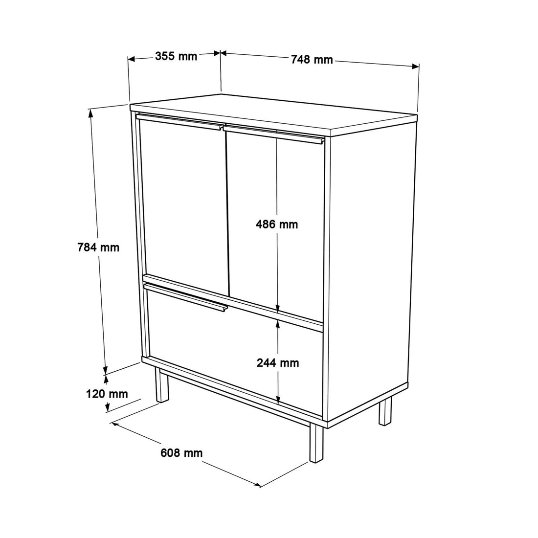 Armoire à plusieurs usage ON8B-S