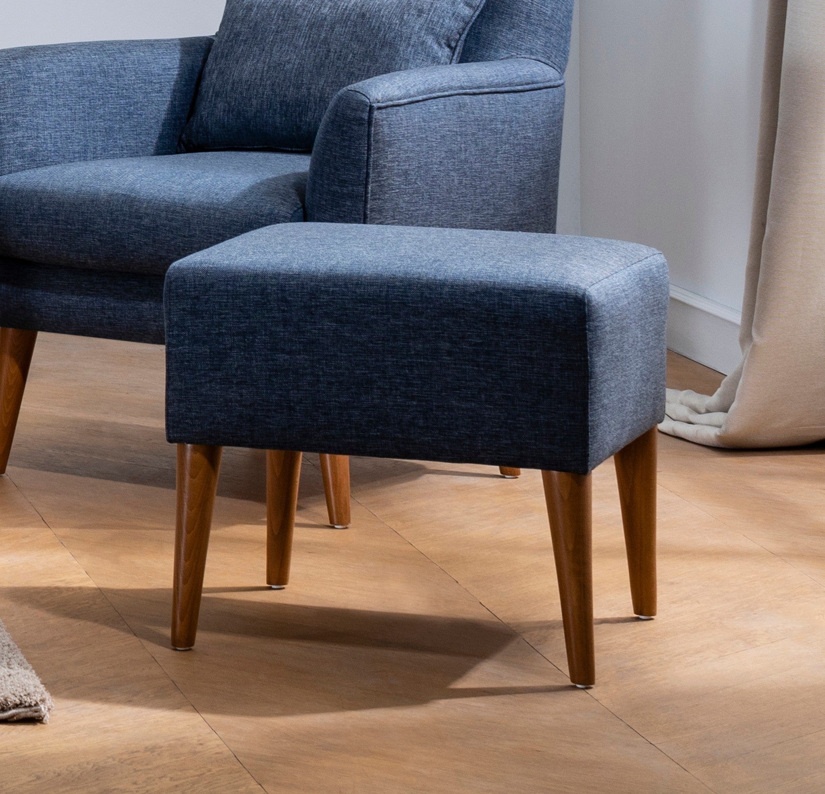 Touffet Zeni Puf - Dark Blue