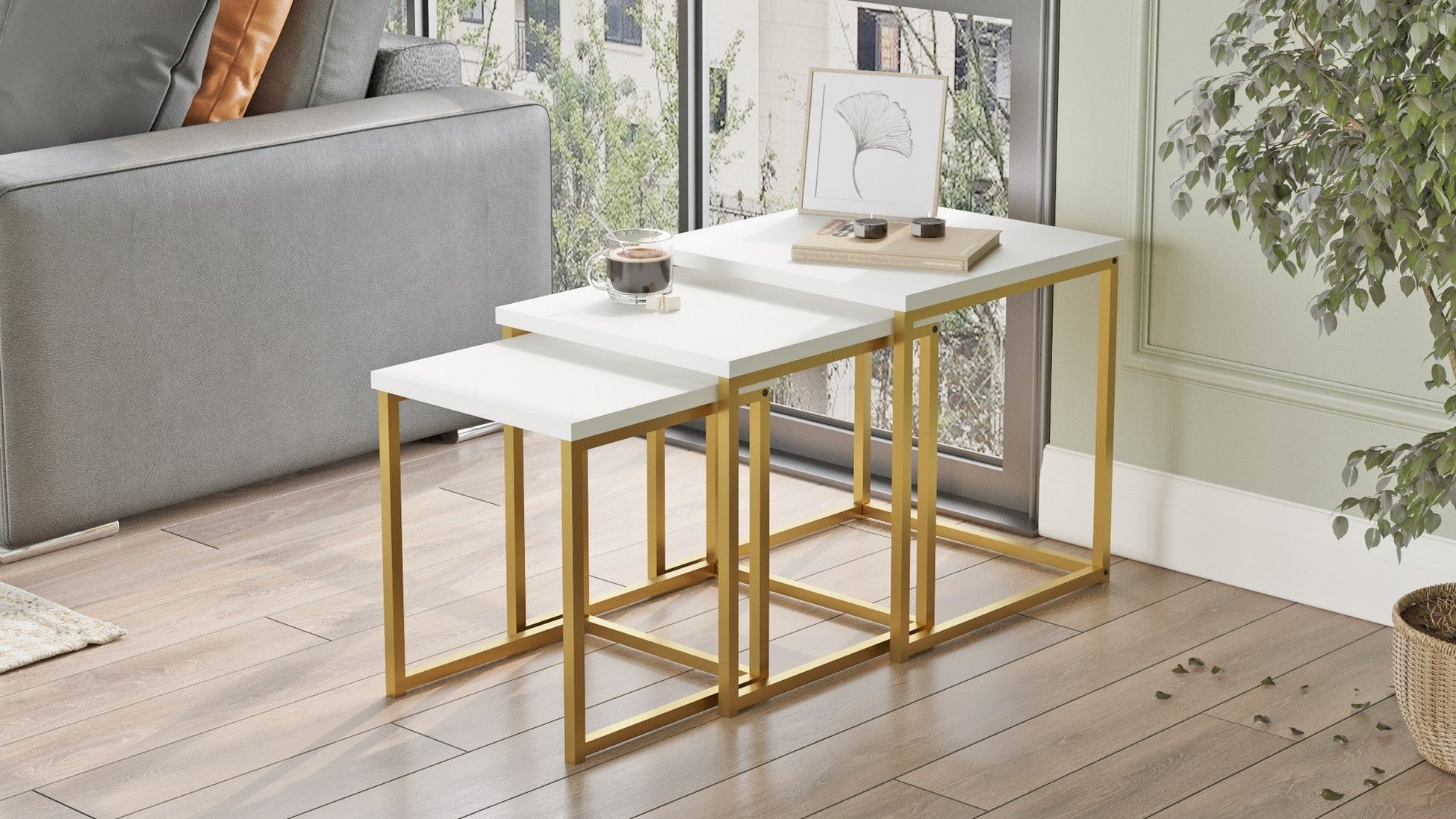 Table de nidification (3 pièces) VG7-W