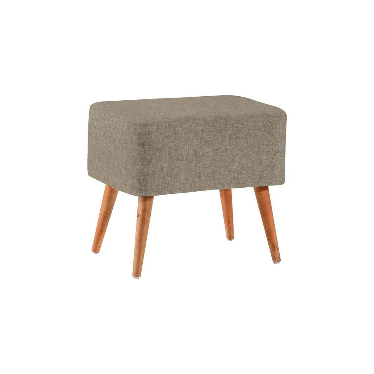 Albina Pouf Crème foncé