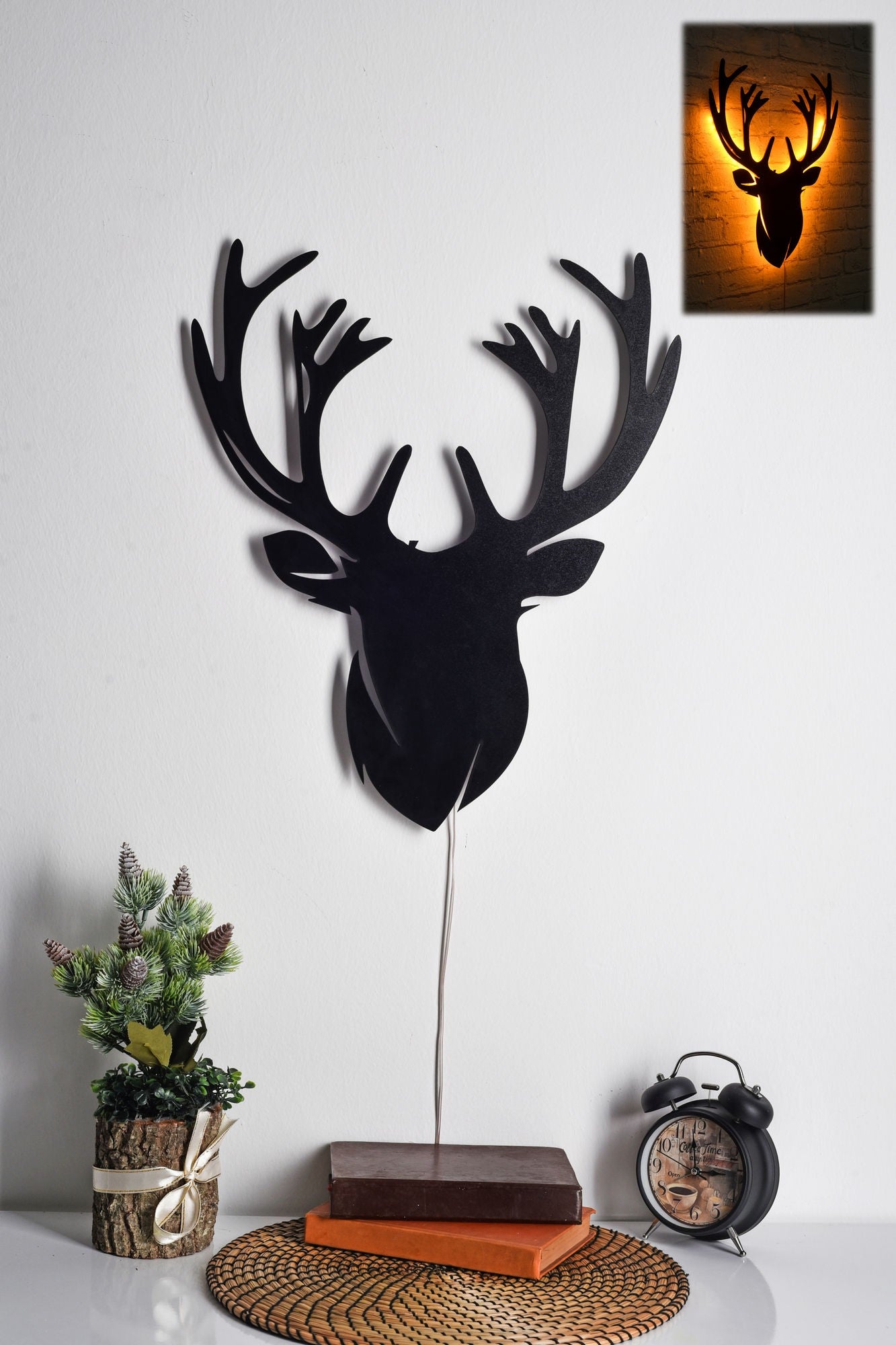 Éclairage LED décoratif Deer 2 - Yellow