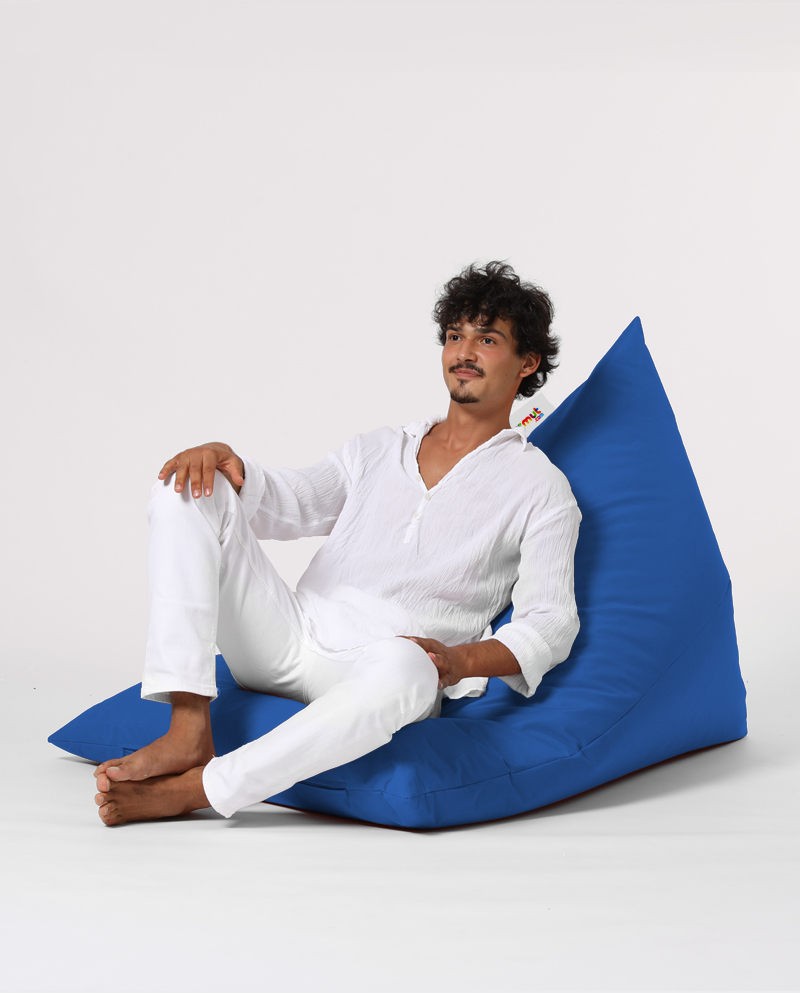 Pouf de jardin Pyramid Big Bed Pouf - Blue