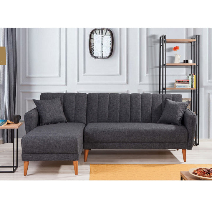 Canapé d'angle Aqua Corner Left - Dark Grey