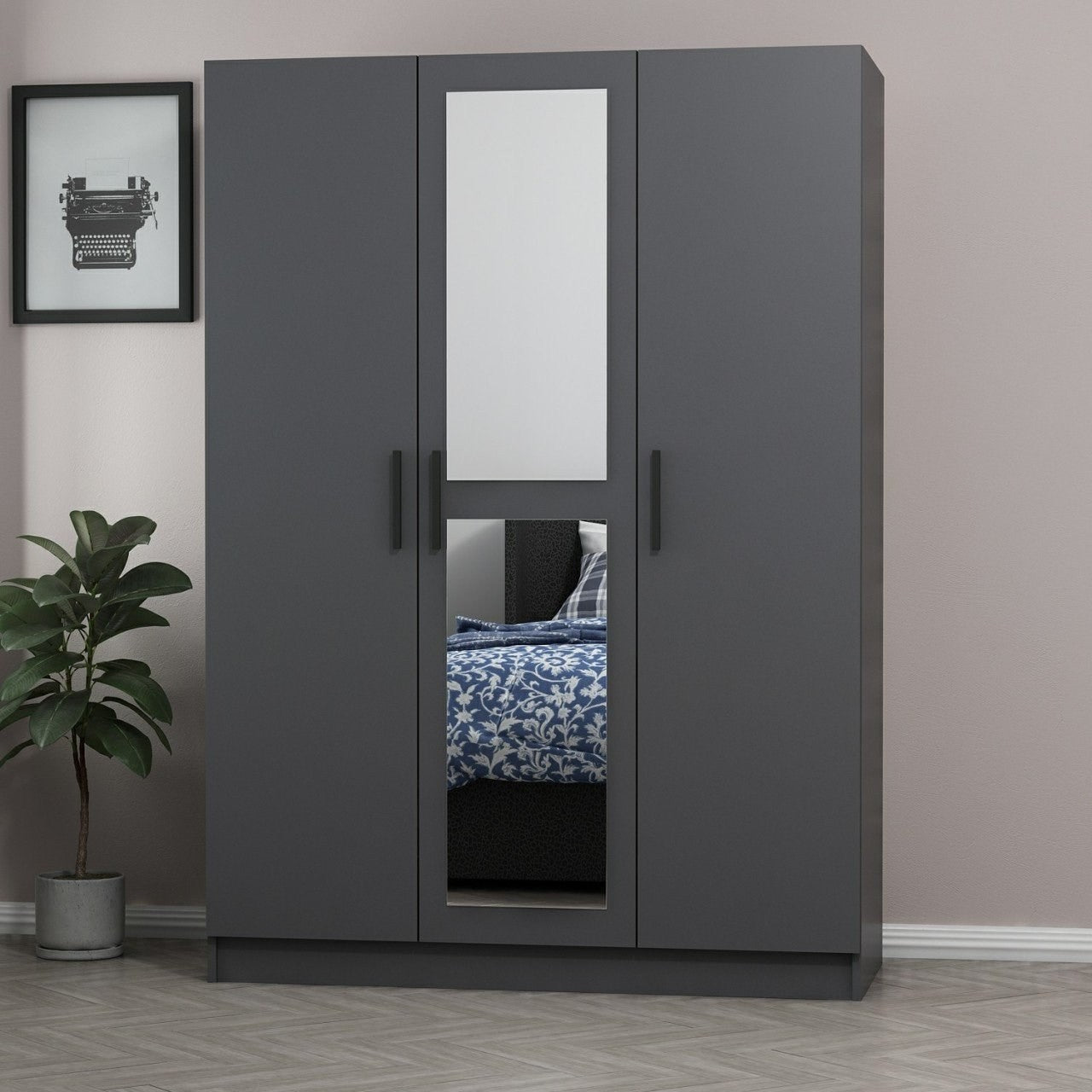 Armoire Kale Anthracite - 2259