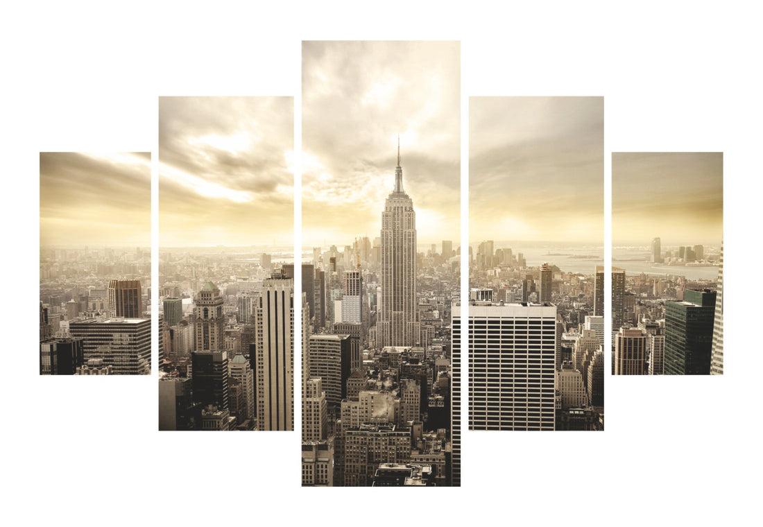 Peinture décorative MDF (5 pièces) ST004