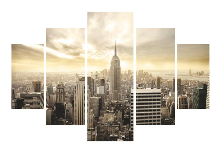 Peinture décorative MDF (5 pièces) ST004