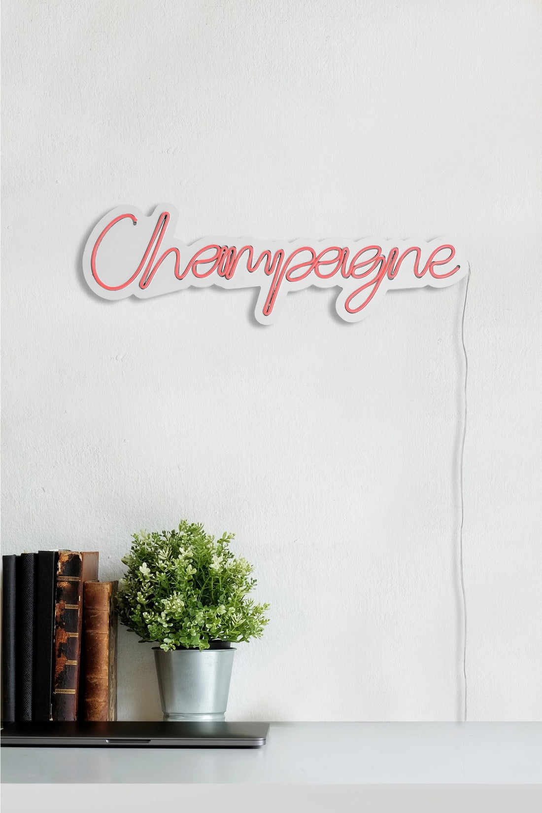 Éclairage LED en plastique décoratif Champagne - Pink