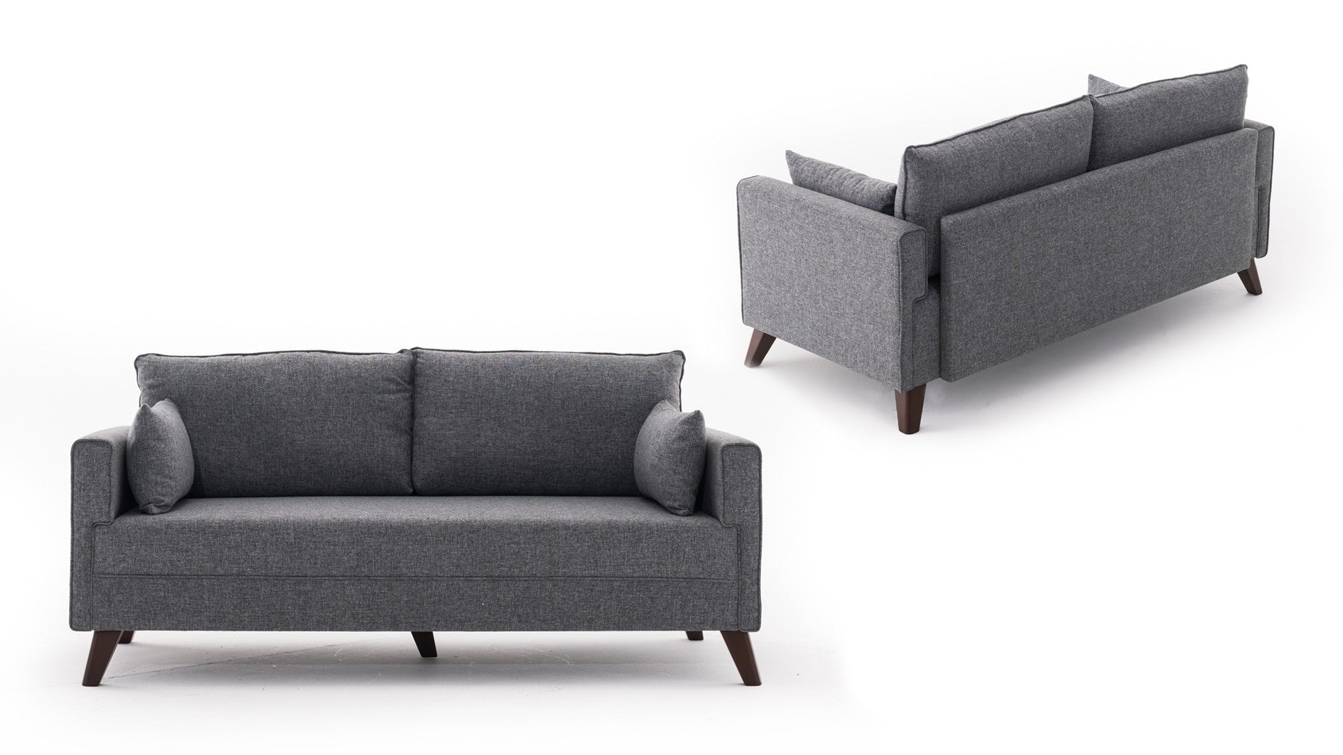 Canapé à 2 places Bella Sofa For 2 Pr - Grey