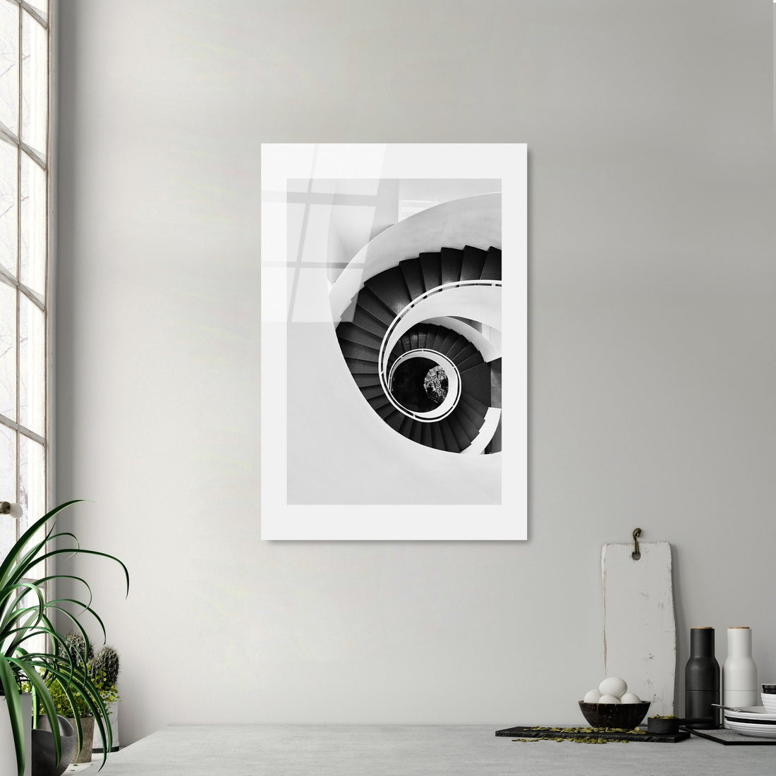 Peinture en verre trempé décoratif UV-981 - 30 x 45