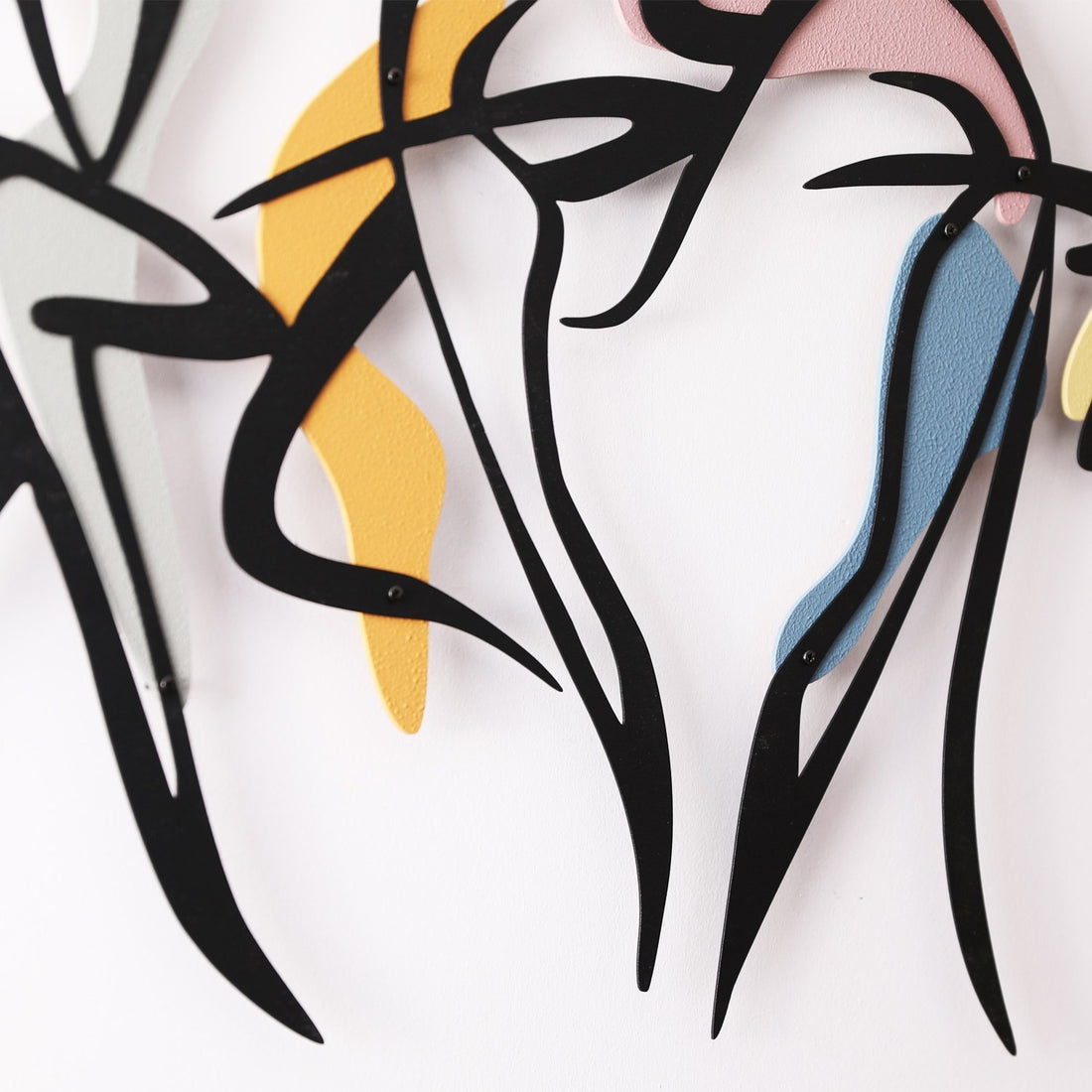 Accessoire mural en métal décoratif Dance M