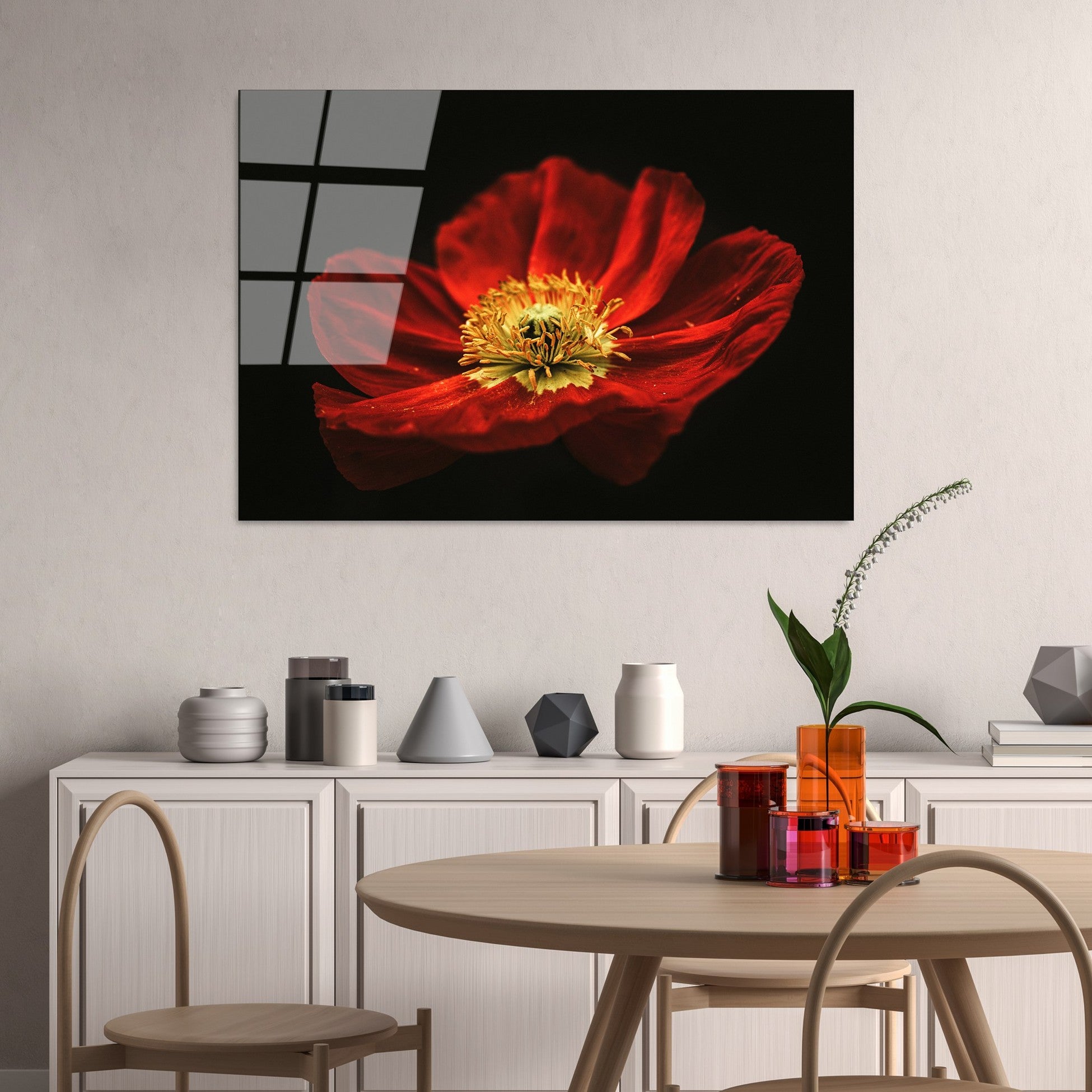 Peinture en verre trempé décoratif UV-204 70 x 100