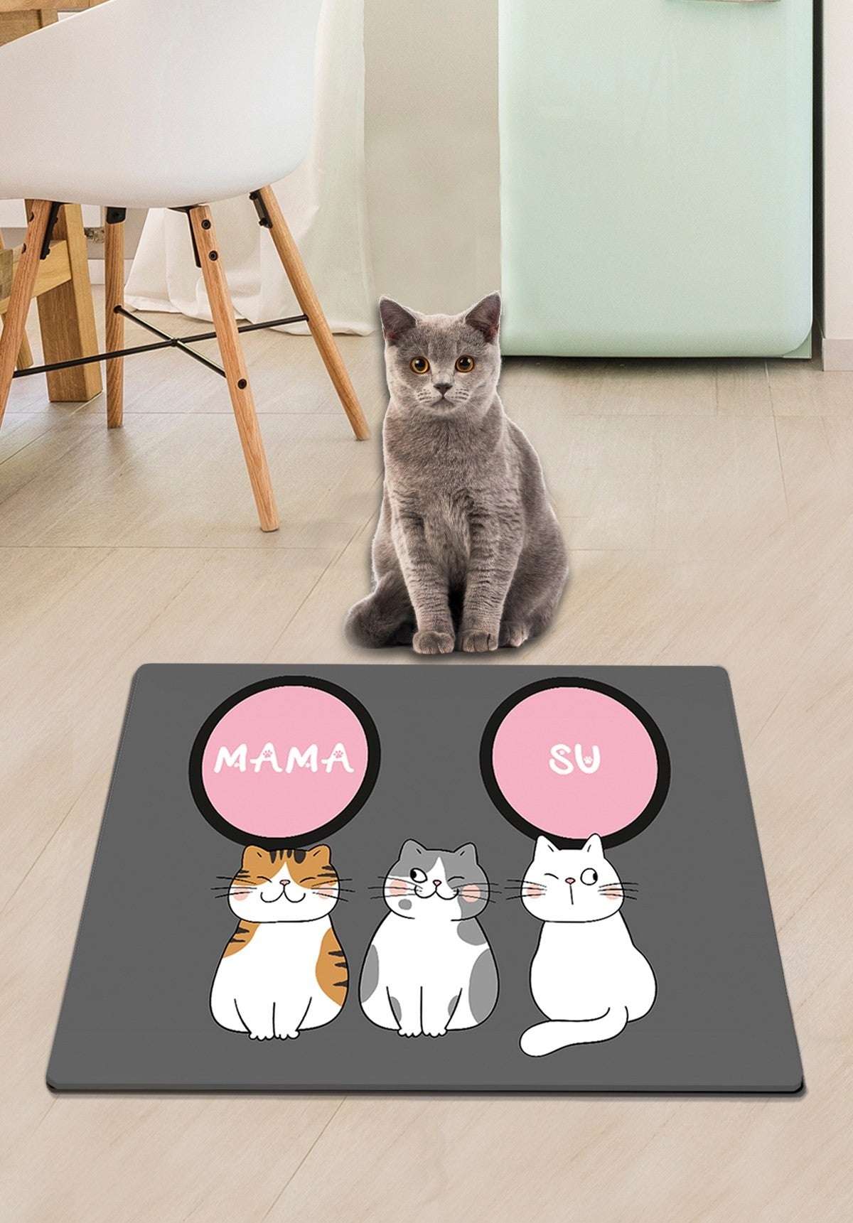 Tapis de litière pour chats Yummy