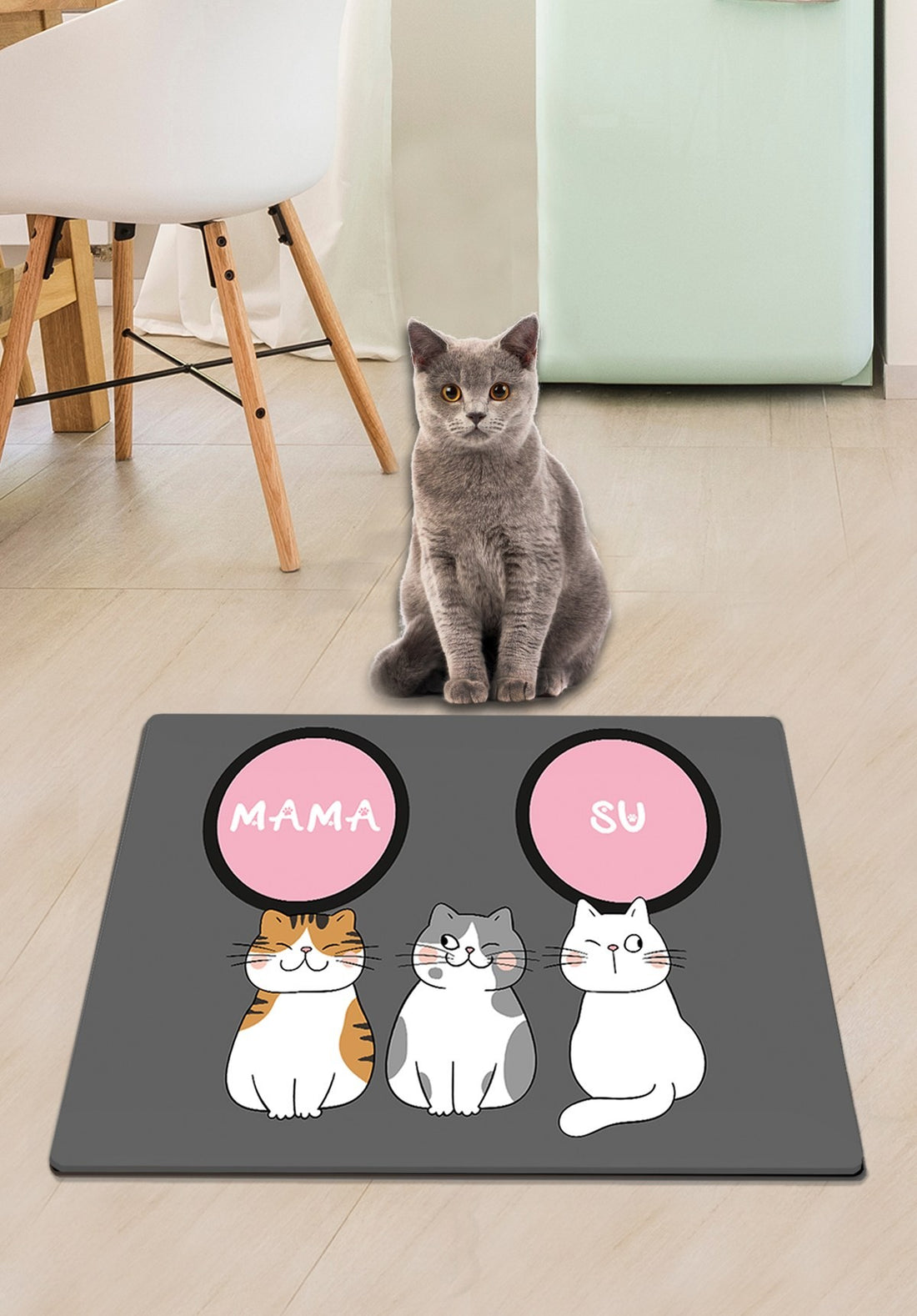 Tapis de litière pour chats Yummy