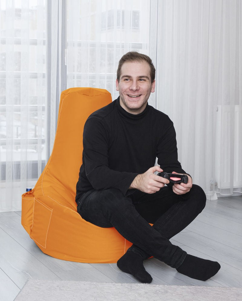 Pouf de jardin EVA Sport - Orange