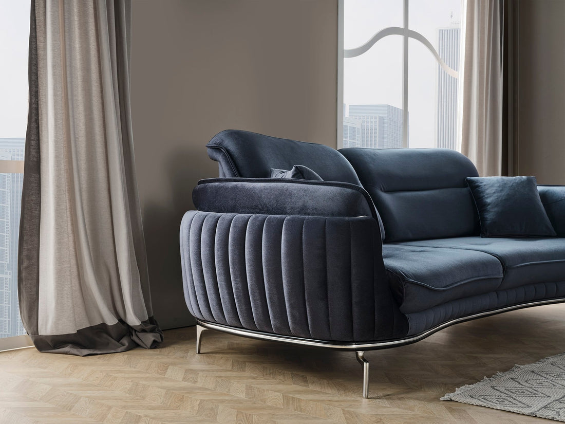 Platin Canapé 3 Places Anthracite