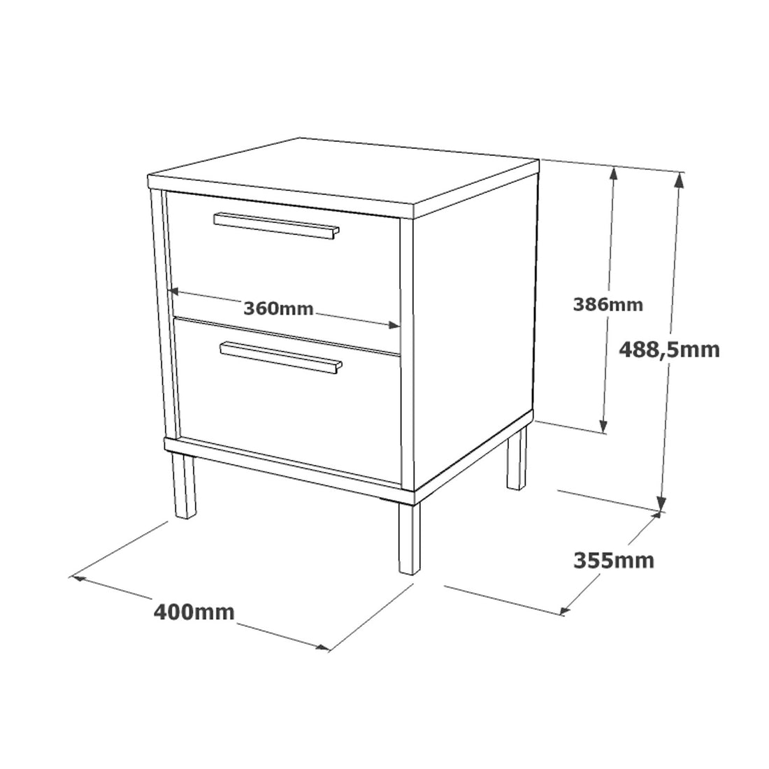 Table de chevet LV24-TL