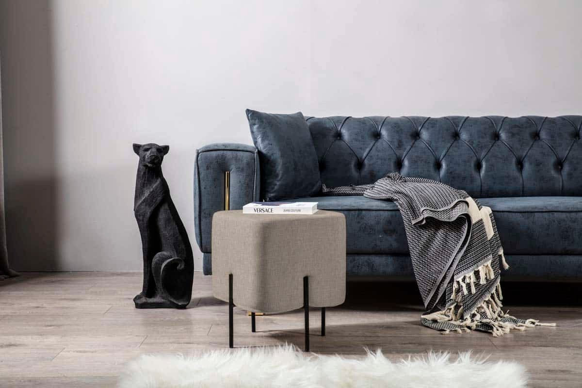 Mono Pouf Marron Clair