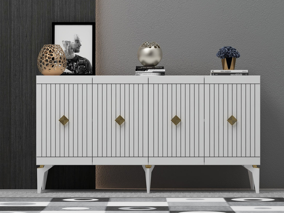 Console Midas - White, Gold
