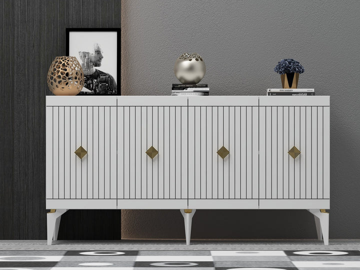 Console Midas - White, Gold