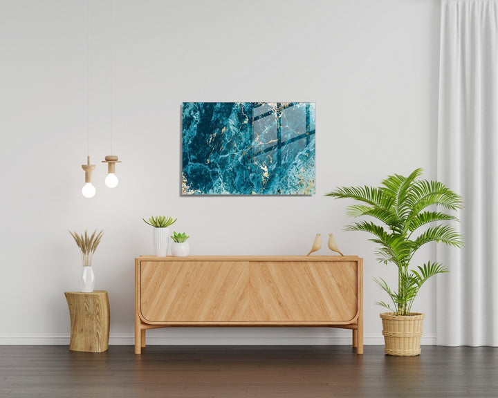 Peinture en verre trempé décoratif UV-009 - 70 x 100