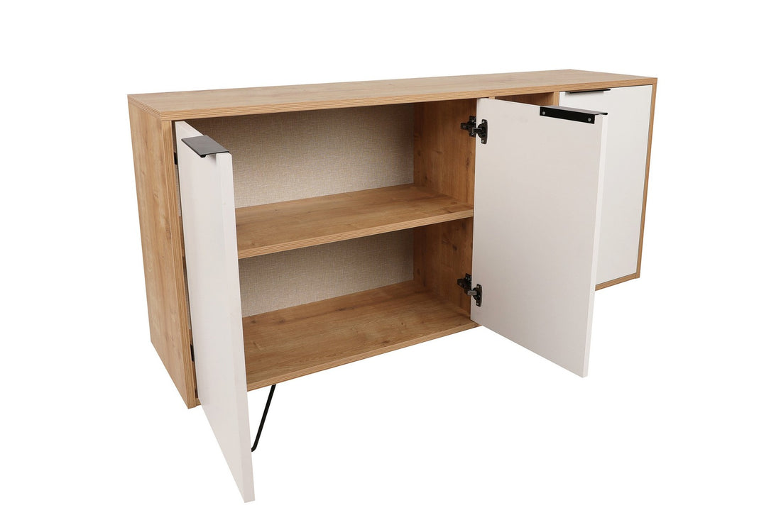 Console Clara Console - Oak, White