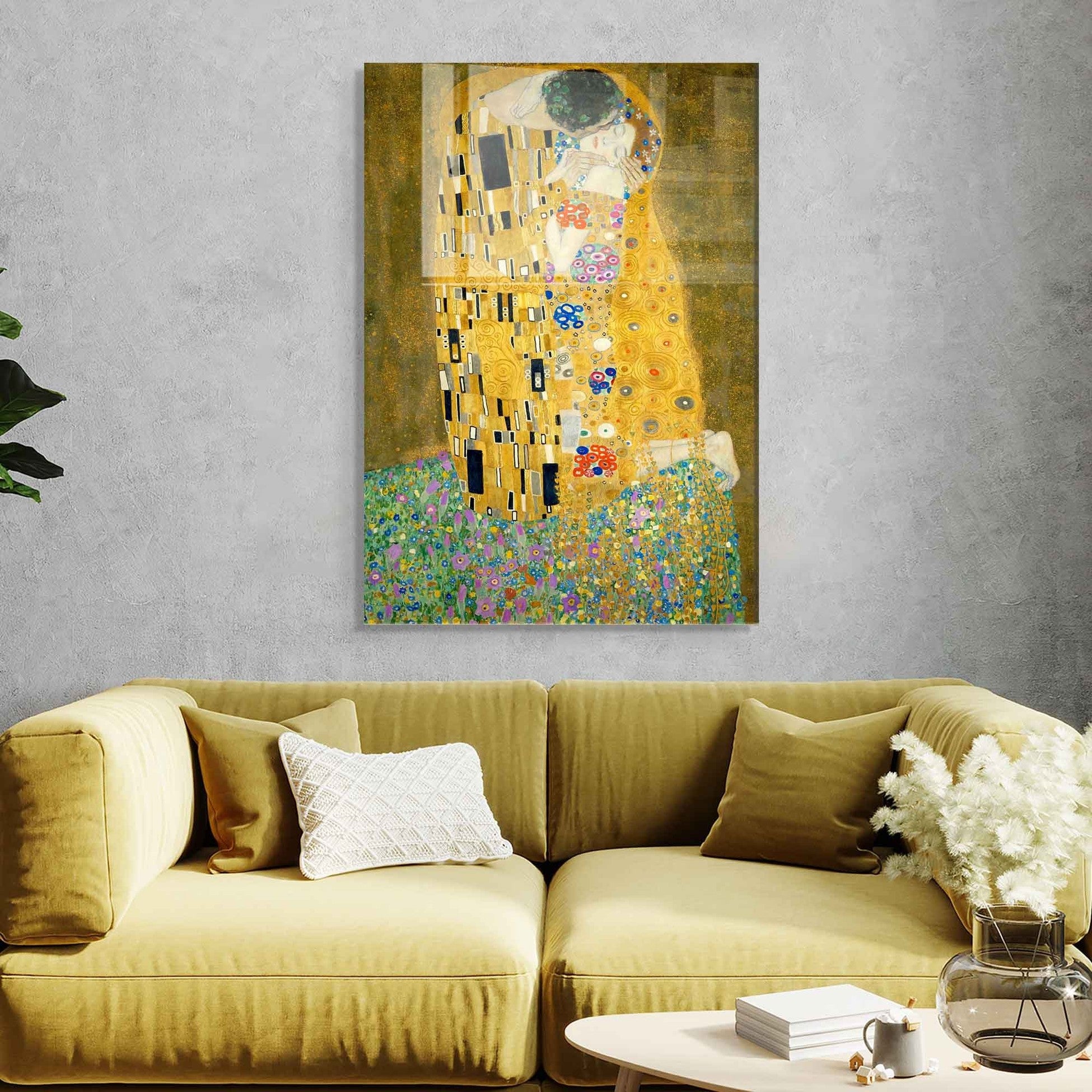 Peinture en verre trempé décoratif UV-038 - 50 x 70