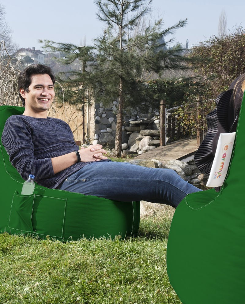 Pouf de jardin EVA Sport - Green