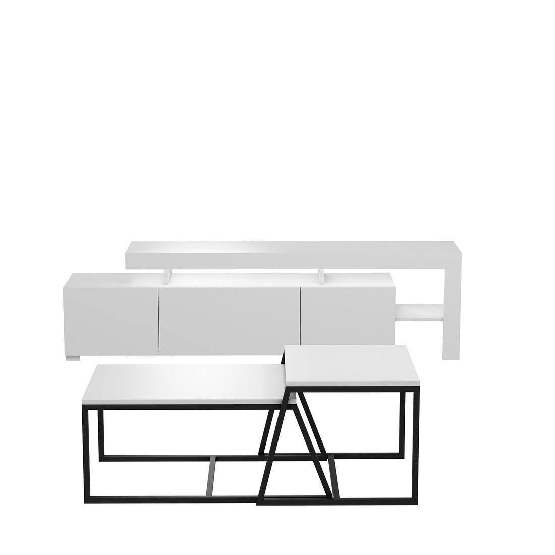 Ensemble de meubles de salon Beliz - White