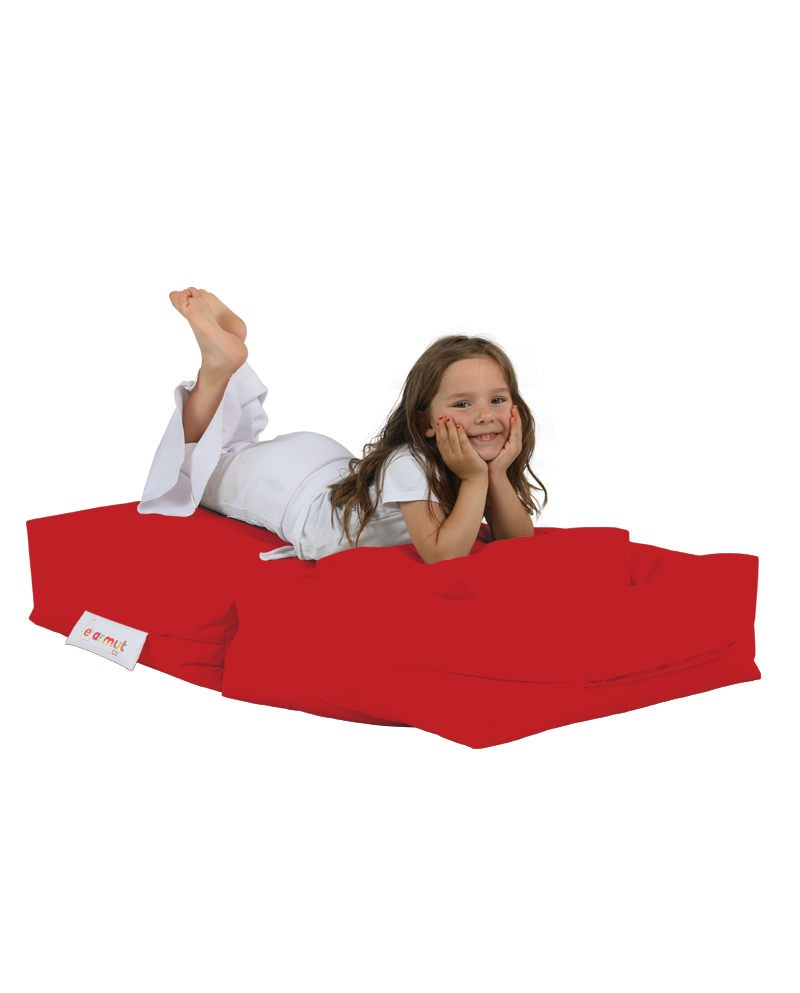 Pouf de jardin Kids Single Seat Pouffe - Red