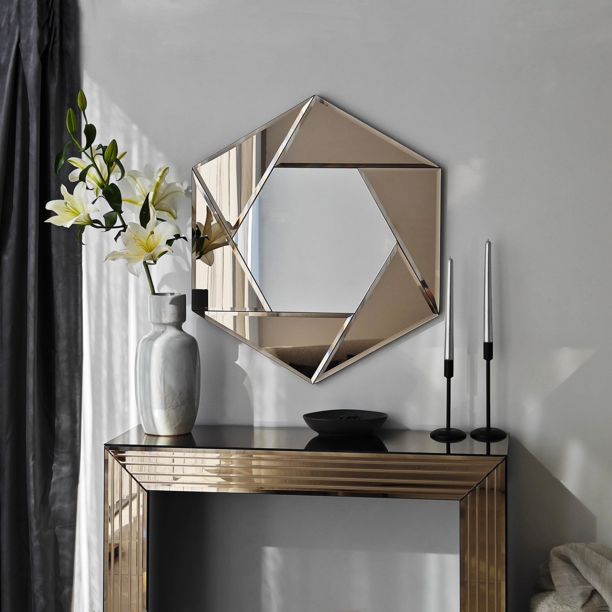 Miroir Status - Bronze