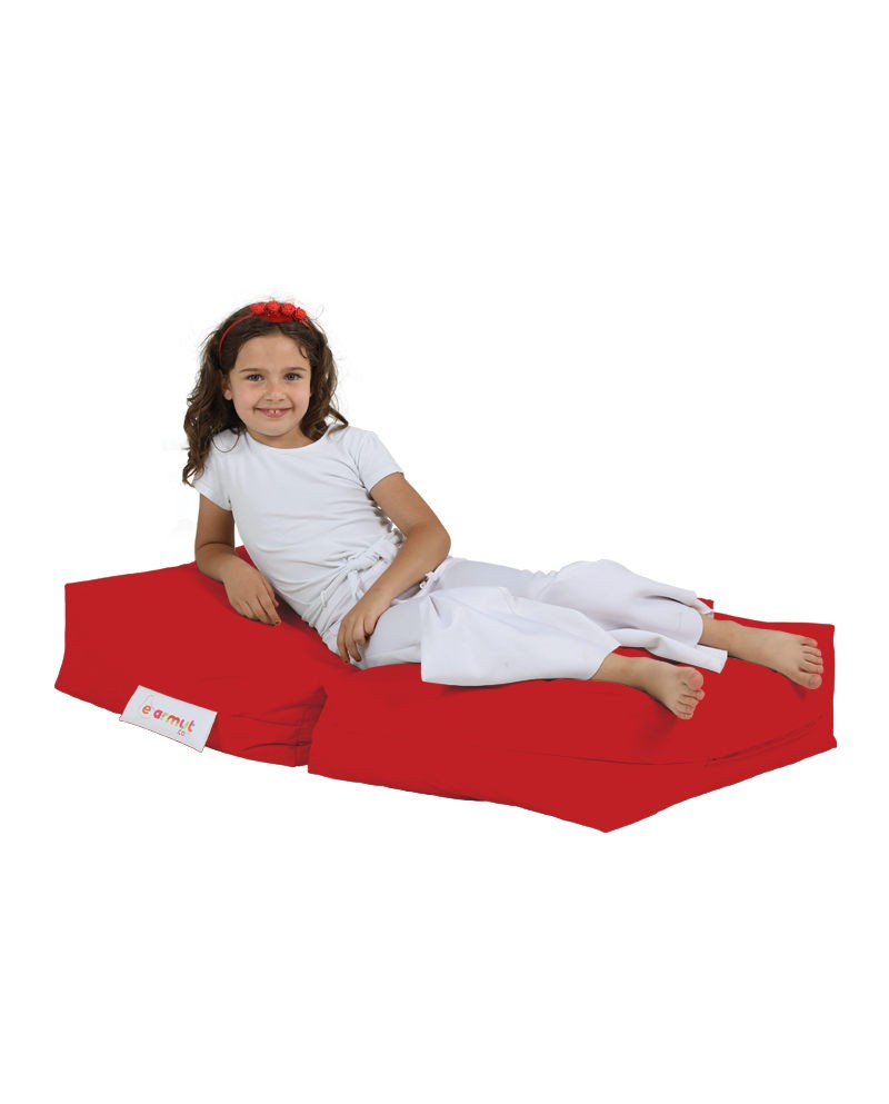 Pouf de jardin Kids Single Seat Pouffe - Red