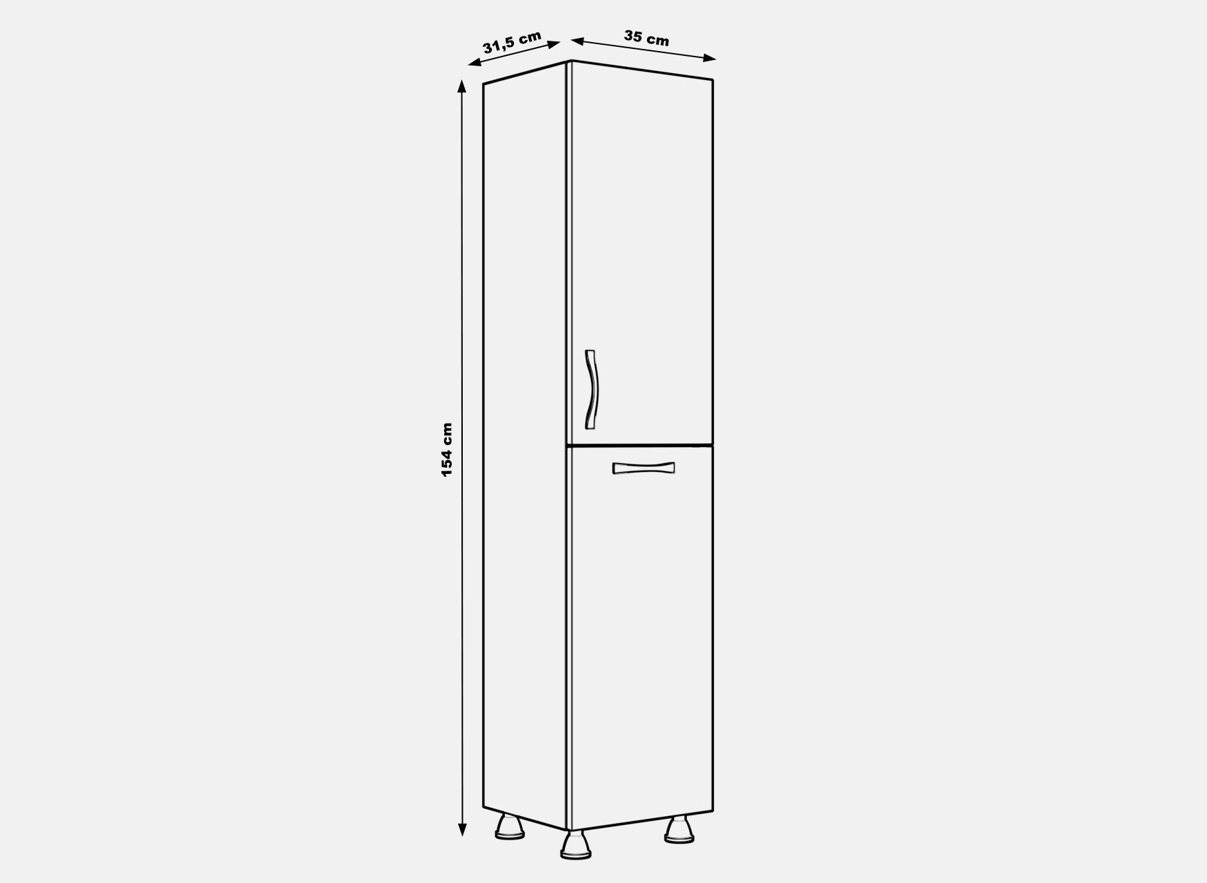 Armoire à plusieurs usage Mundo - White