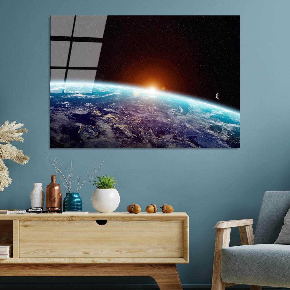 Peinture en verre trempé décoratif UV-188 70 x 100