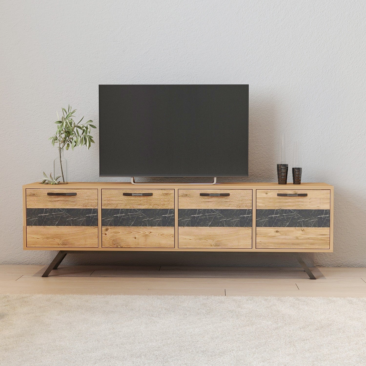 Meuble TV Beta - Walnut