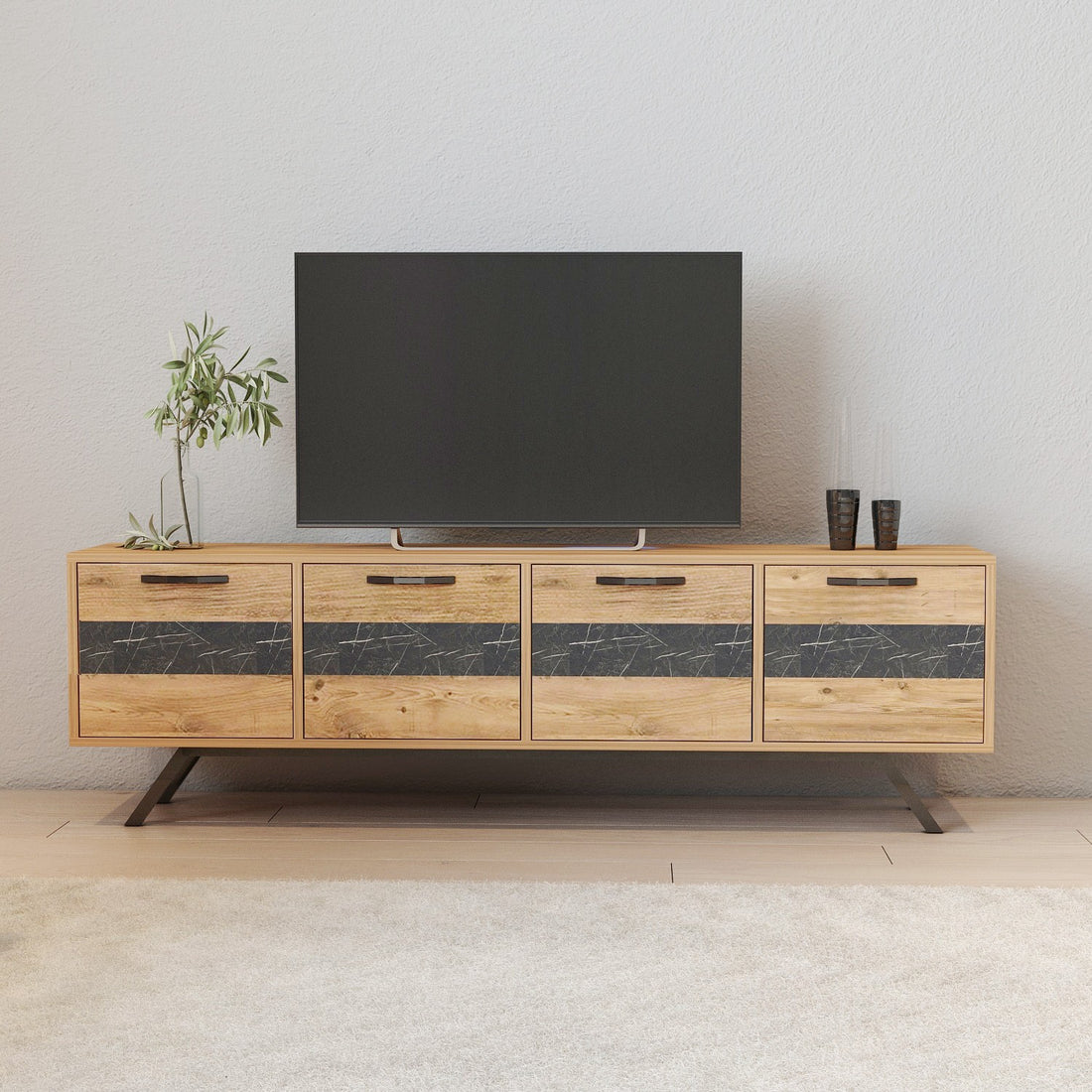 Meuble TV Beta - Walnut