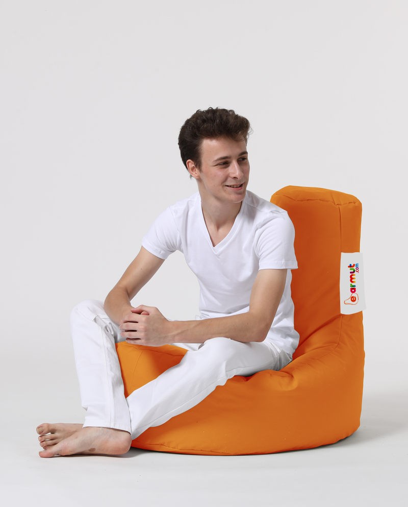 Pouf de jardin Lina - Orange