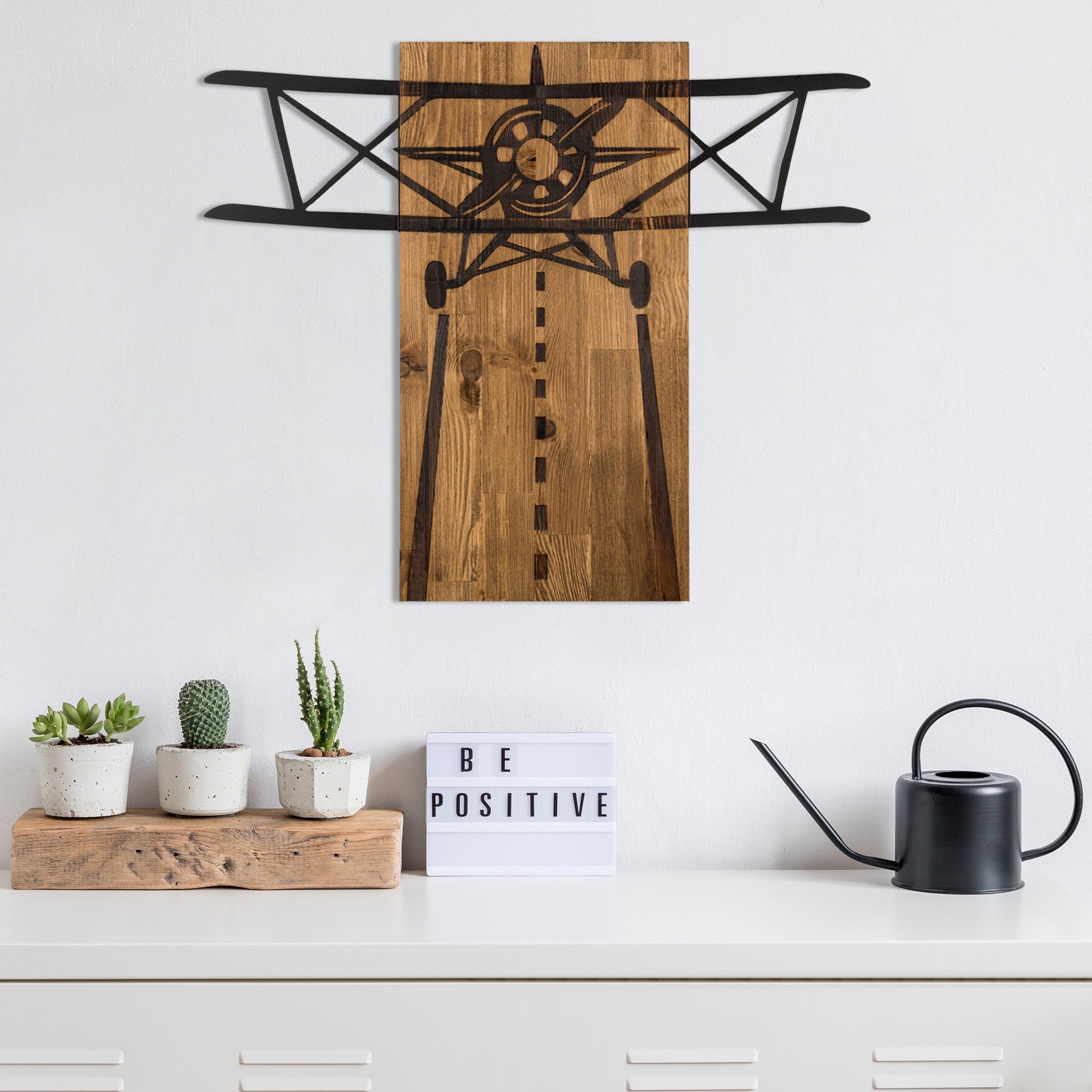 Accessoire mural en bois décoratif Vecivi