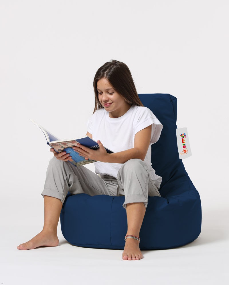 Pouf de jardin Lina - Dark Blue