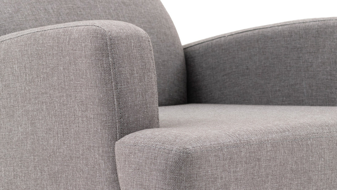 Fauteuil à oreilles Kana Bergere - Light Grey