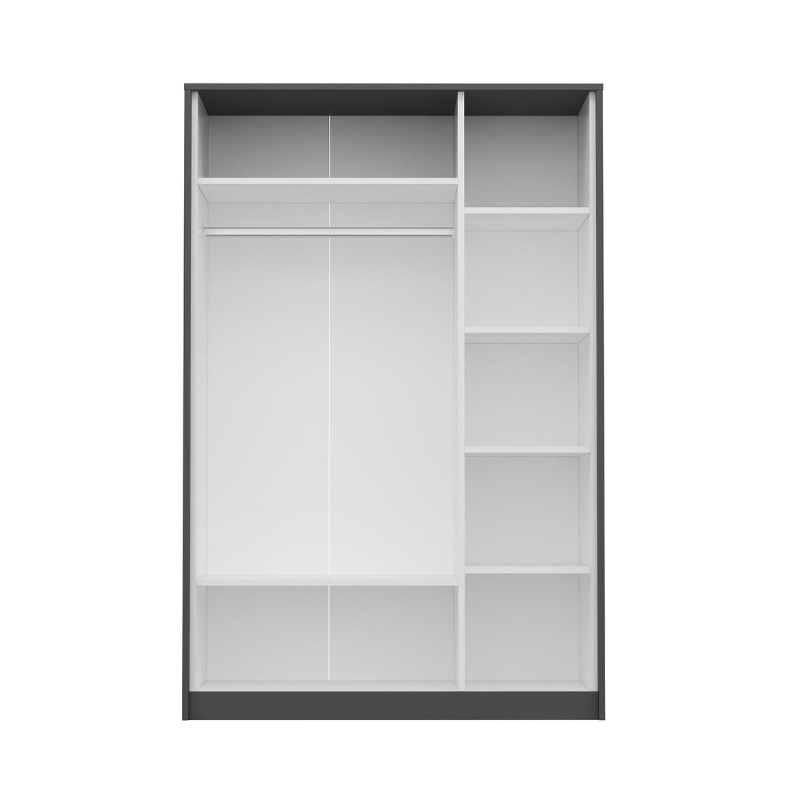 Garde-robe Life - White, Anthracite