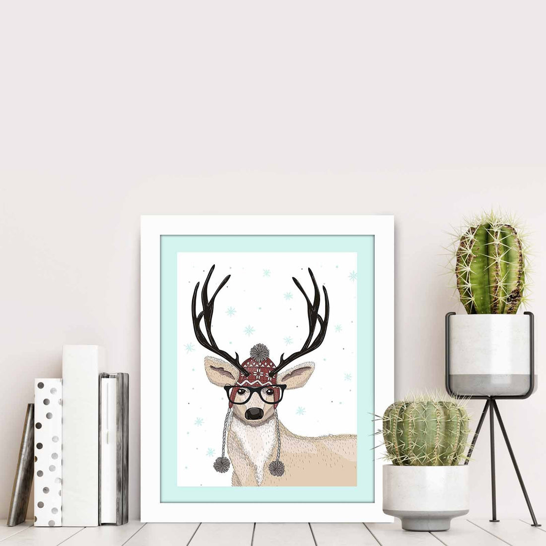 Peinture mdf encadrée décorative BCT-020