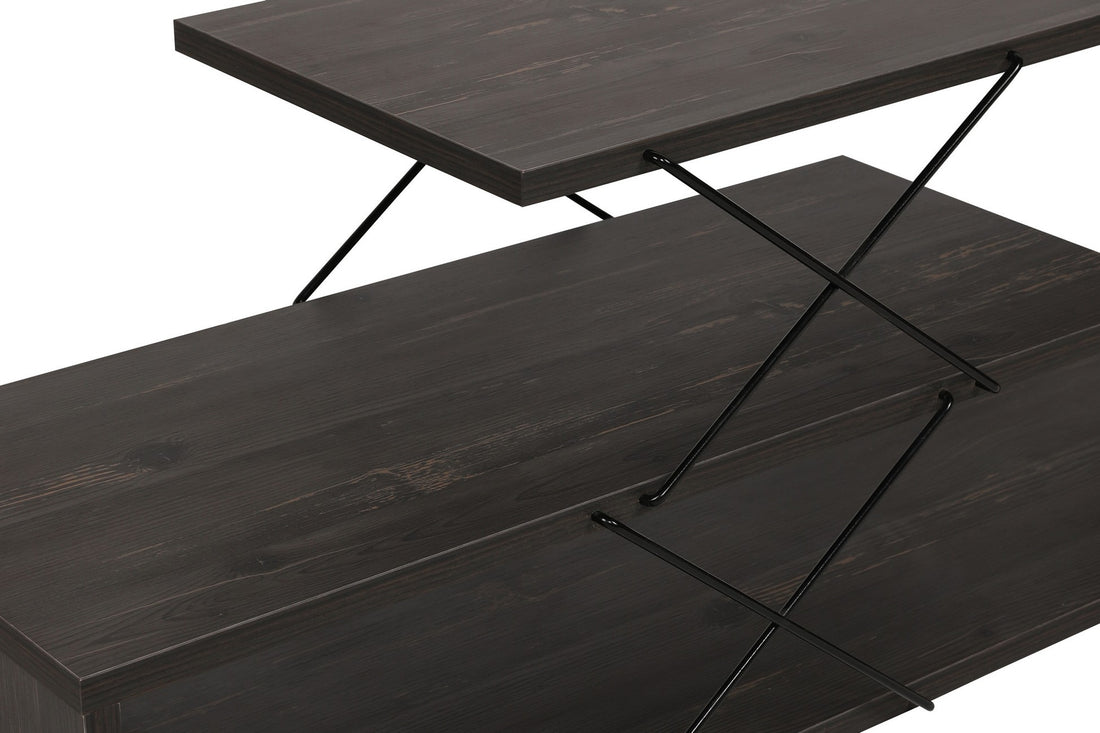 Meuble TV Zigzag - Dark Brown