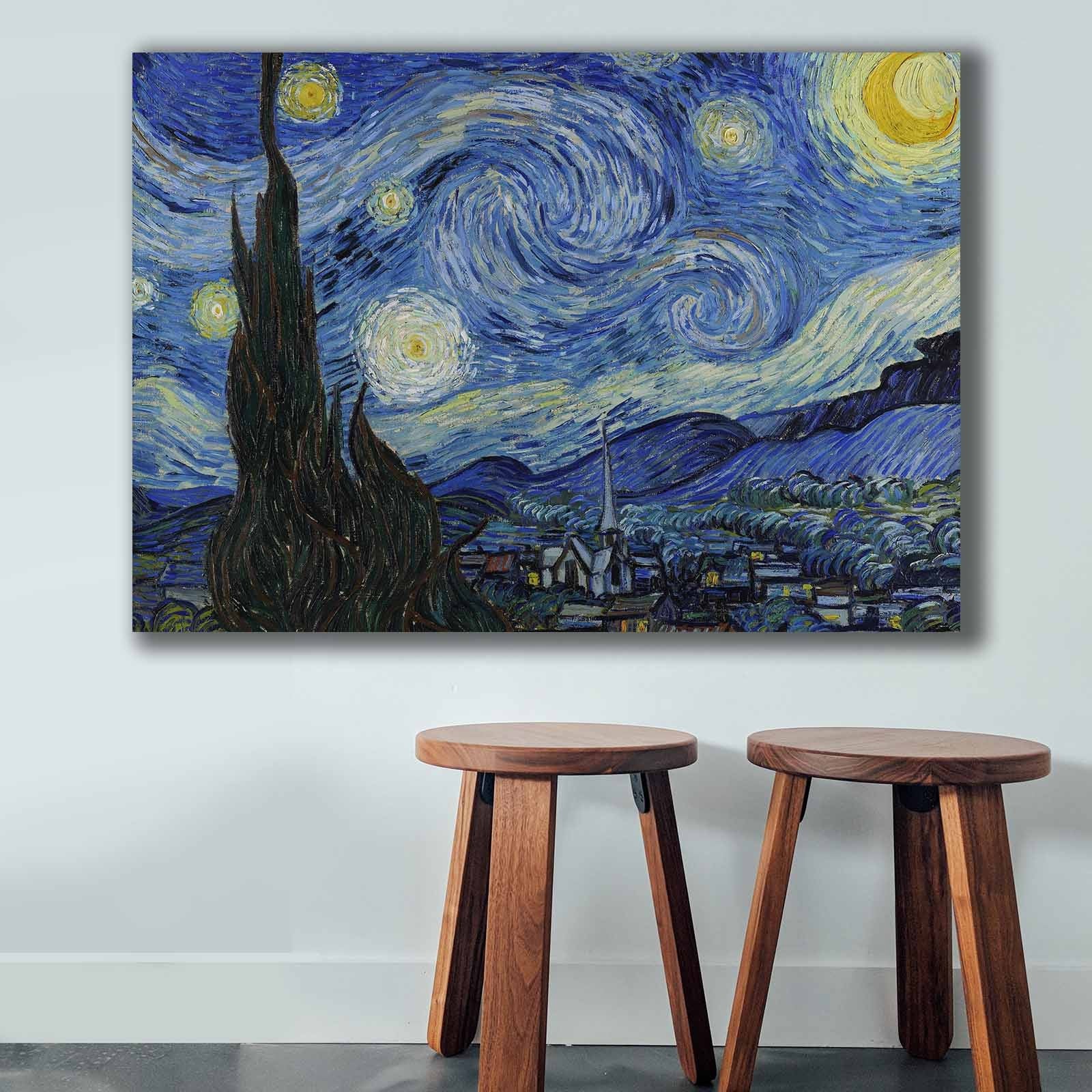 Peinture de toile décorative 70100VANGOGH074