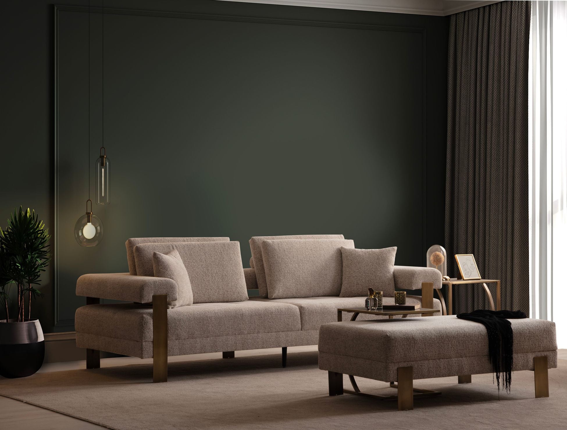 Deep Lıvıng Canapé 3 Places