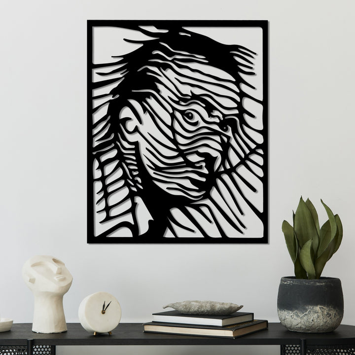 Accessoire mural en métal décoratif Dali