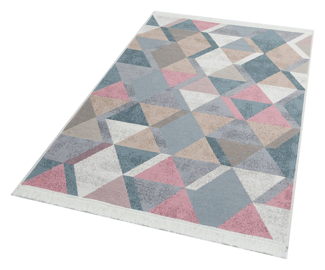 Tapis (120 x 180) Ar 10 - Blue, Pink